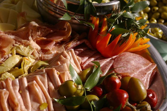 Meat and Vegetable Platter