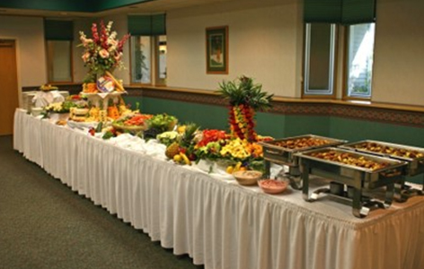 buffet table